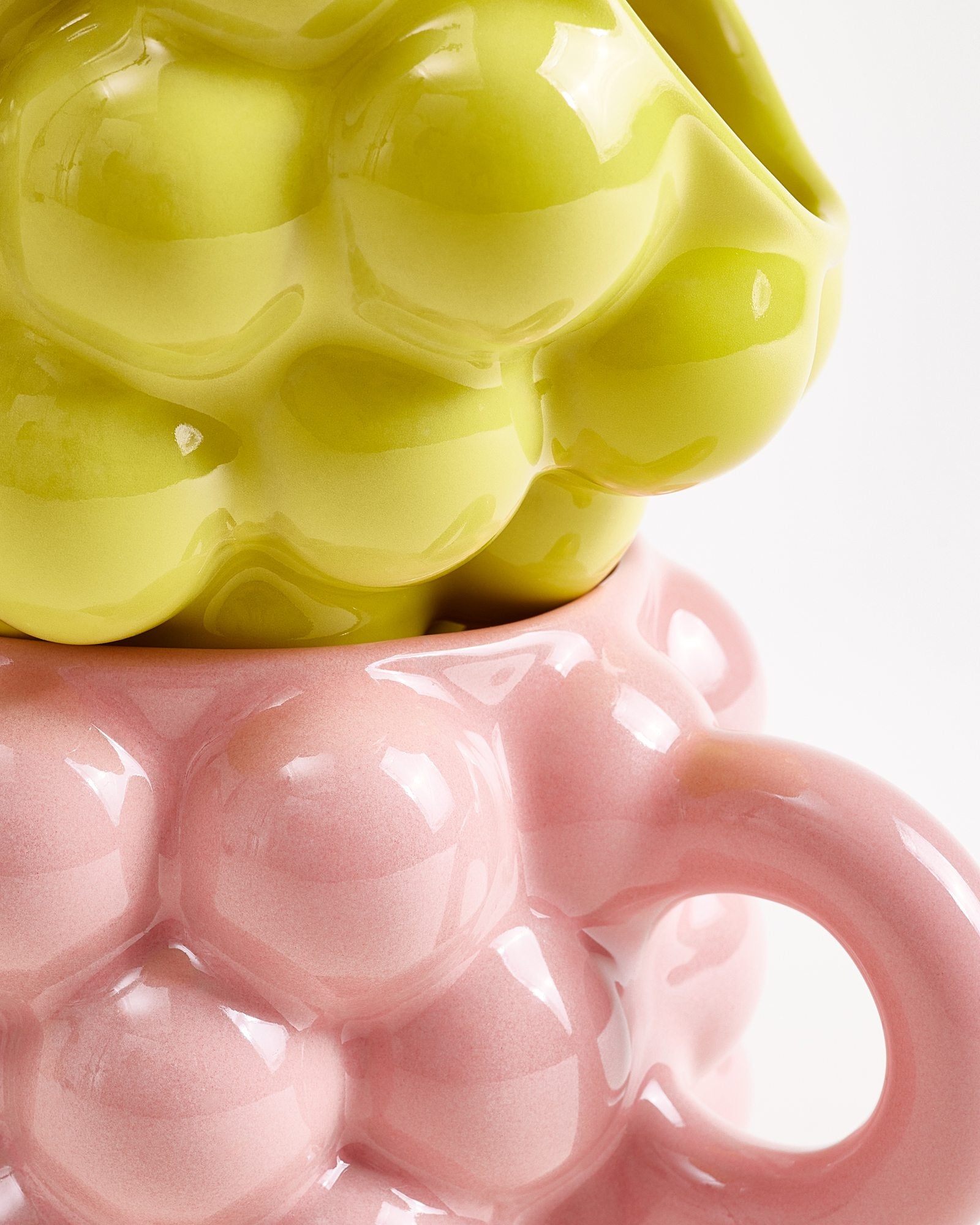 Motel a Miio x Patrick Vogel Geschenk-Set Tasse groß rosa gelb 3-teilig