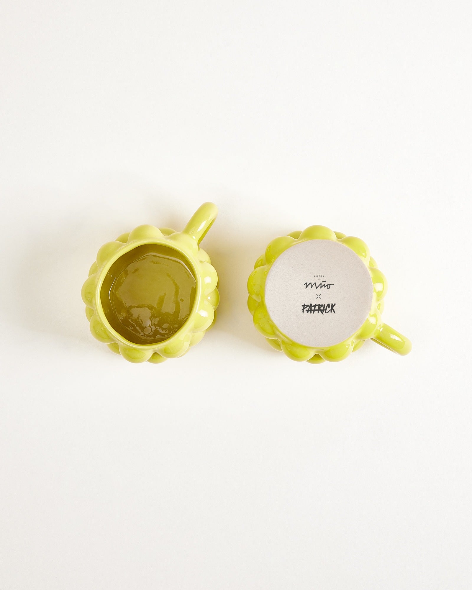 Motel a Miio x Patrick Vogel Tasse groß gelb