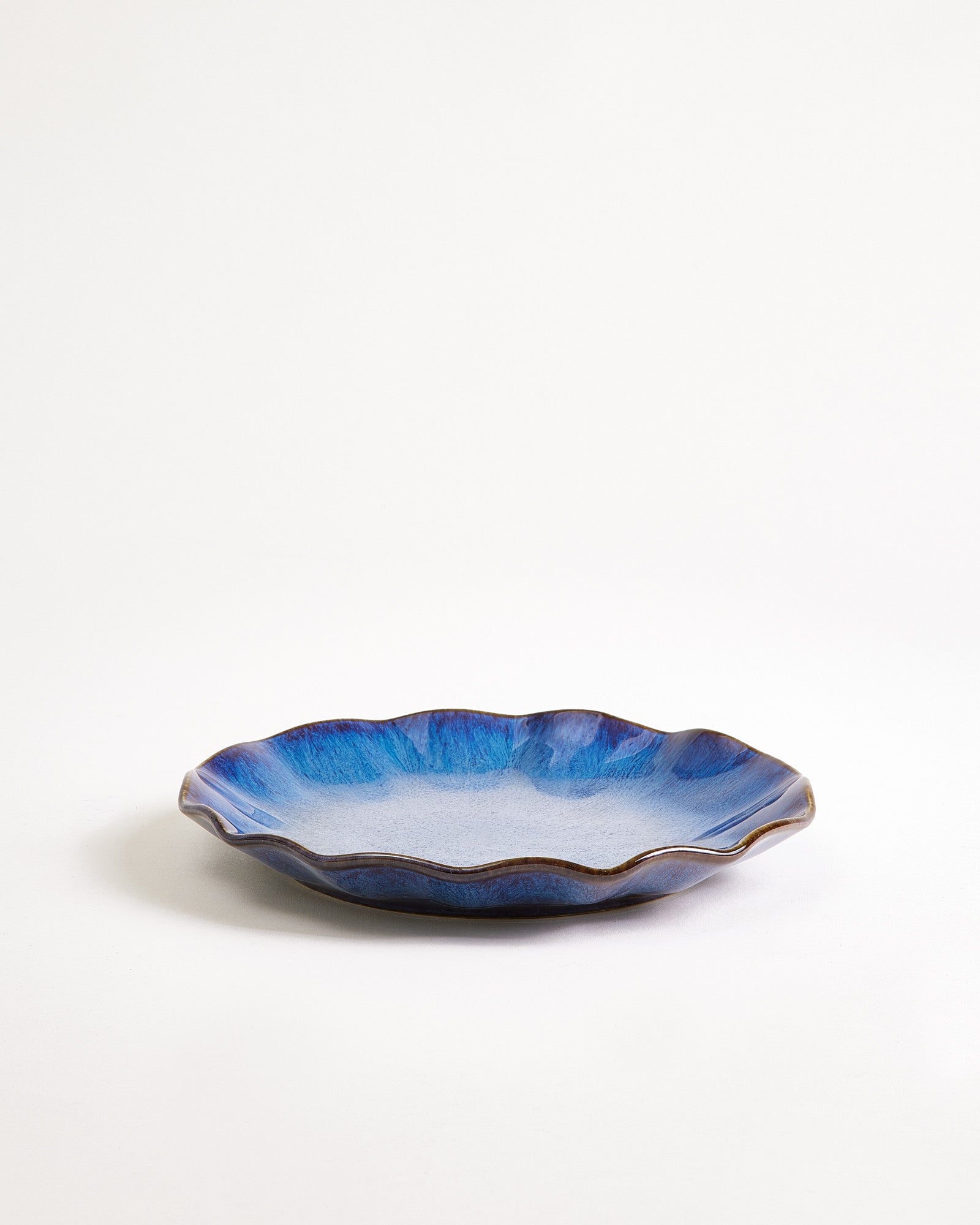 Pérola - Small plate shell dark blue