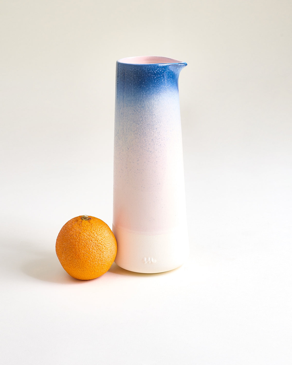 Pinguim - Carafe speckled blue pink