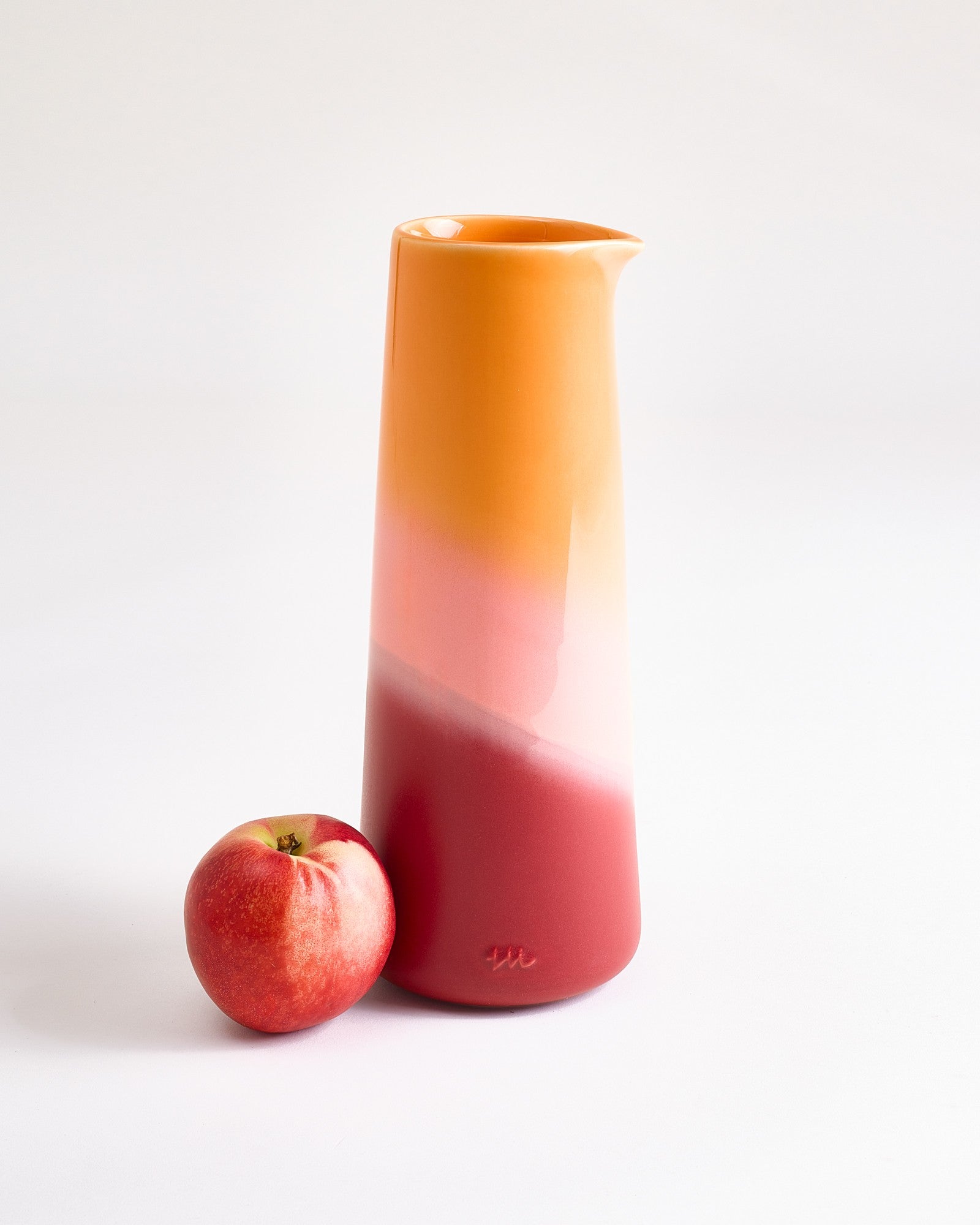 Pinguim Karaffe orange rosa rot
