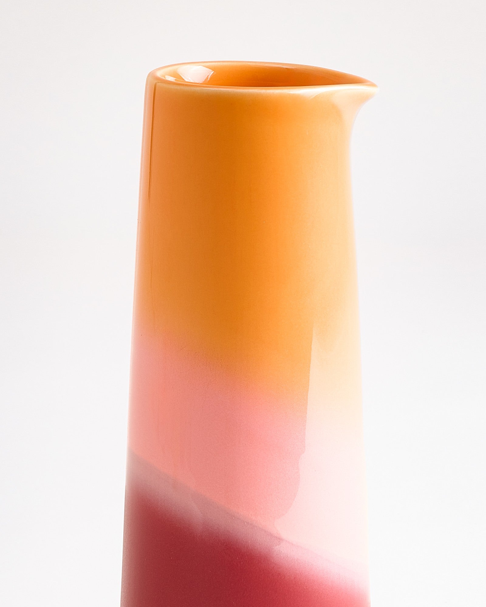 Pinguim Karaffe orange rosa rot