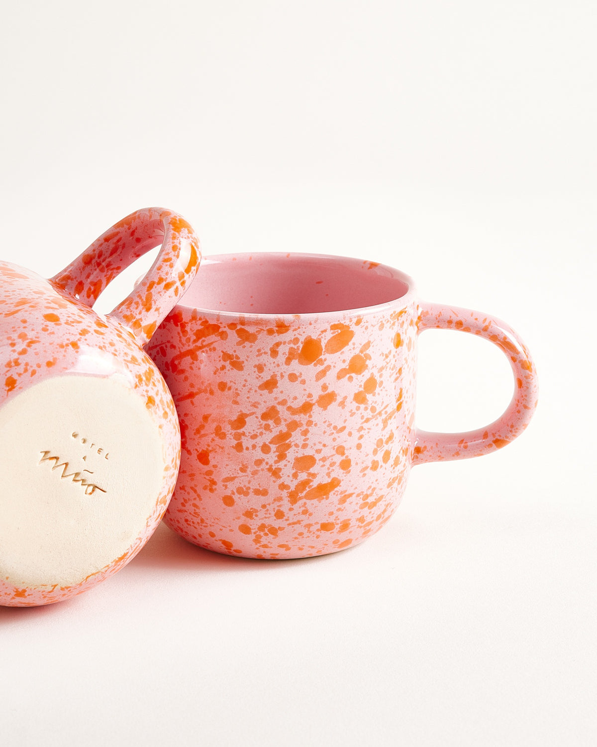 Pinta - Tazza grande rosa arancione
