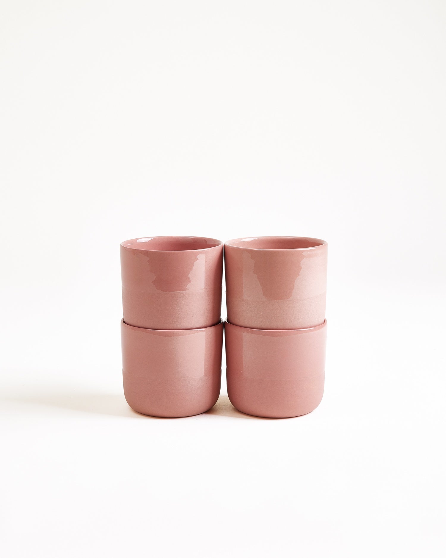 Seda set van 4 mokken klein rosé