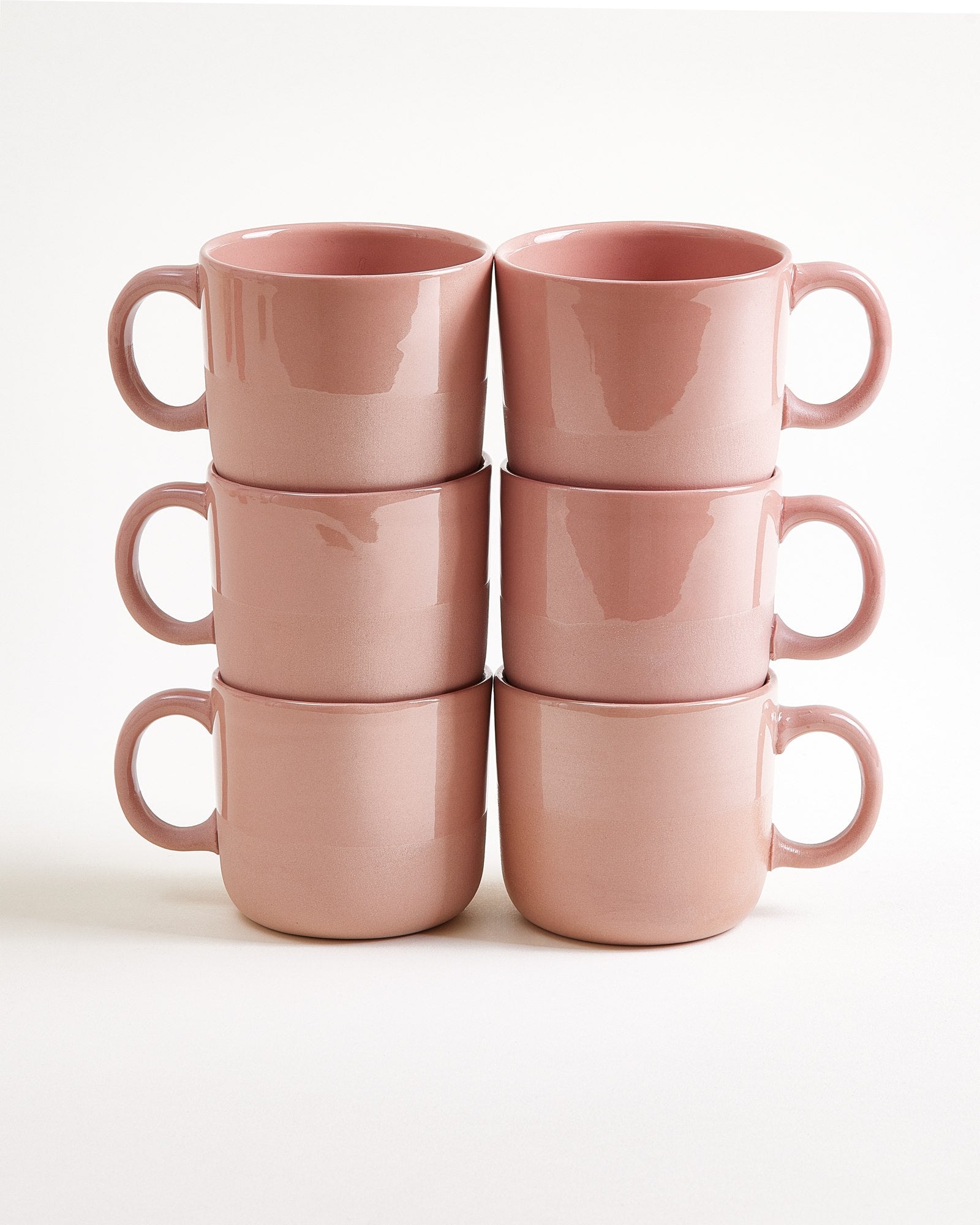 Seda Tasse klein rosé 6er-Set