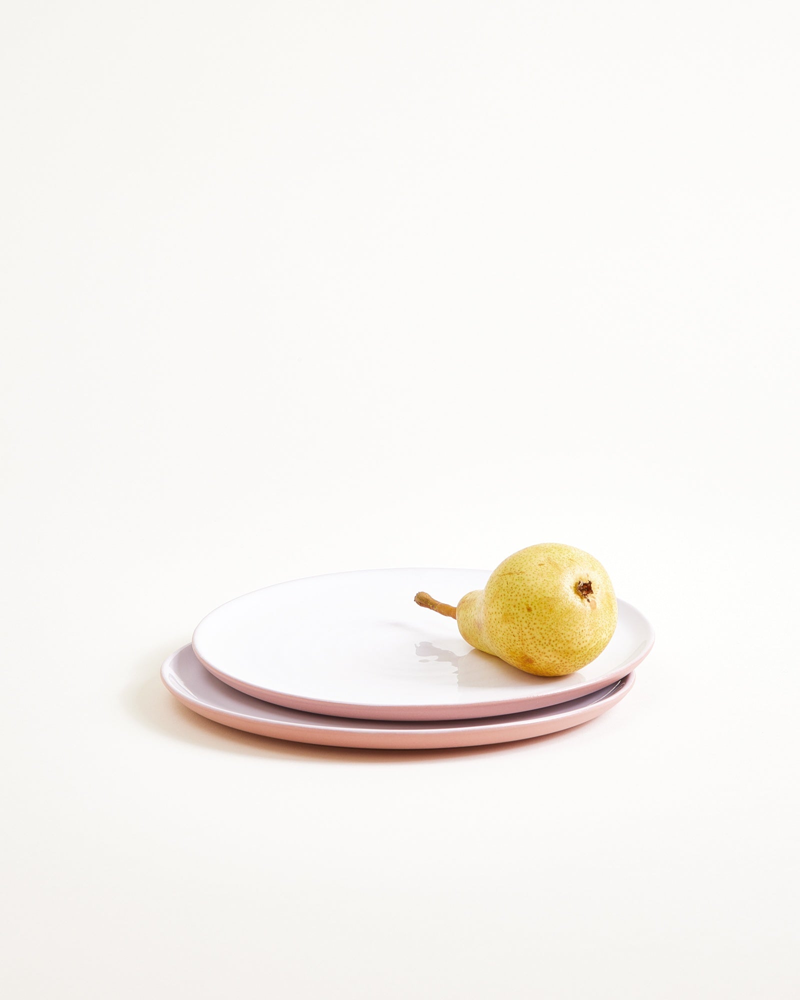 Seda bord klein rosé wit