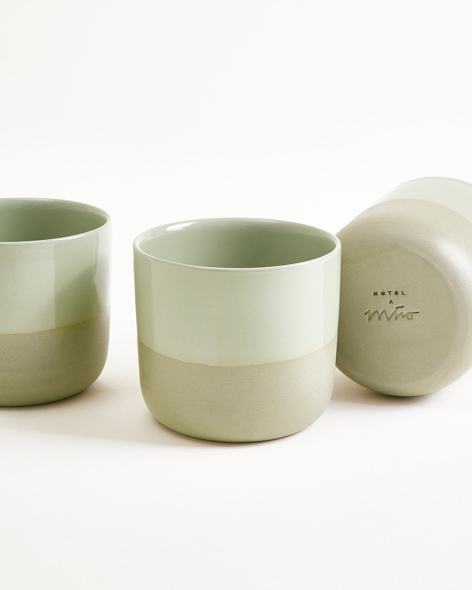 Seda Becher klein salbeigrün 4er-Set