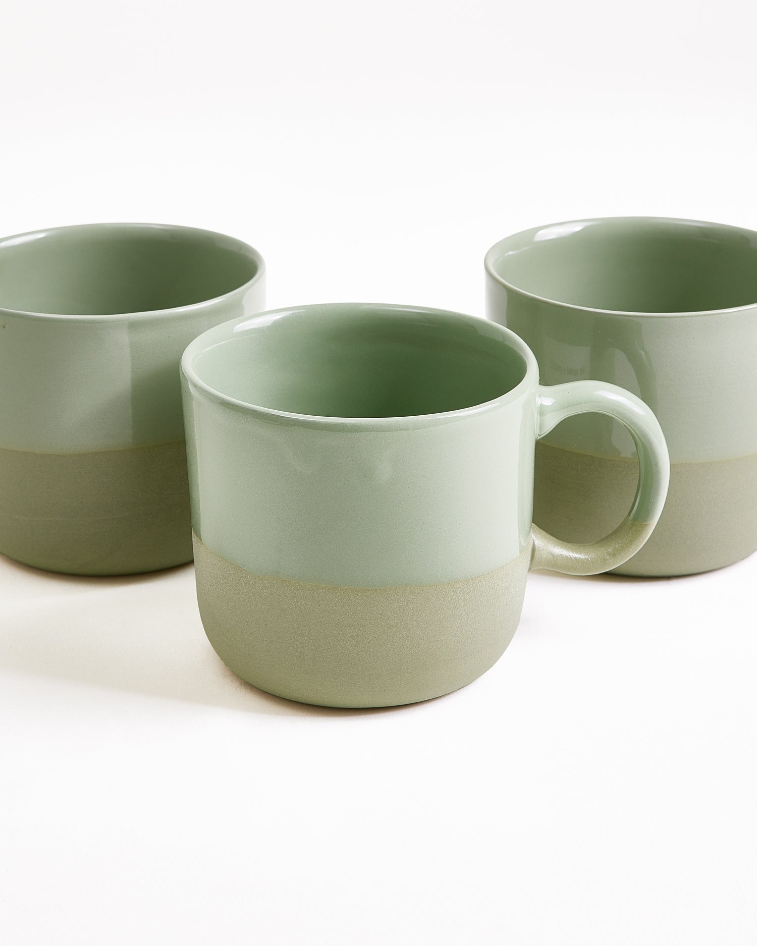 Seda - Set da 4 tazzine verde salvia