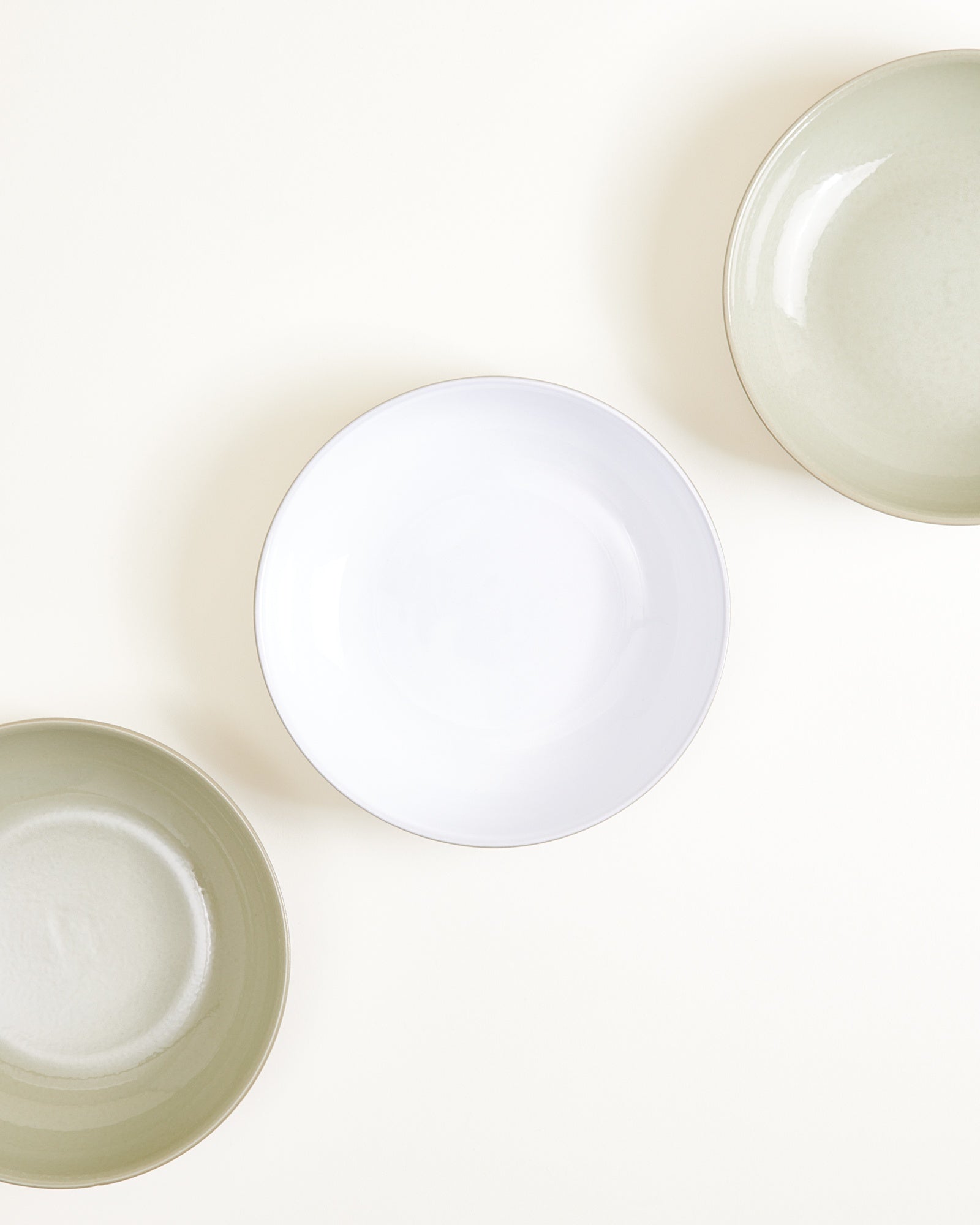 Seda Müslischale salbeigrün weiß