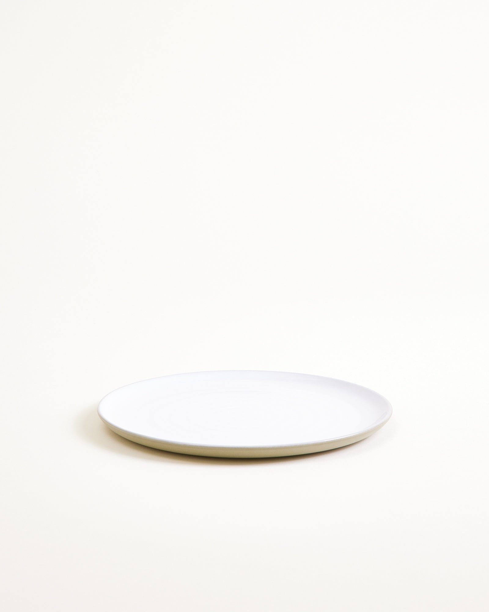 Seda - Plate small sage green white