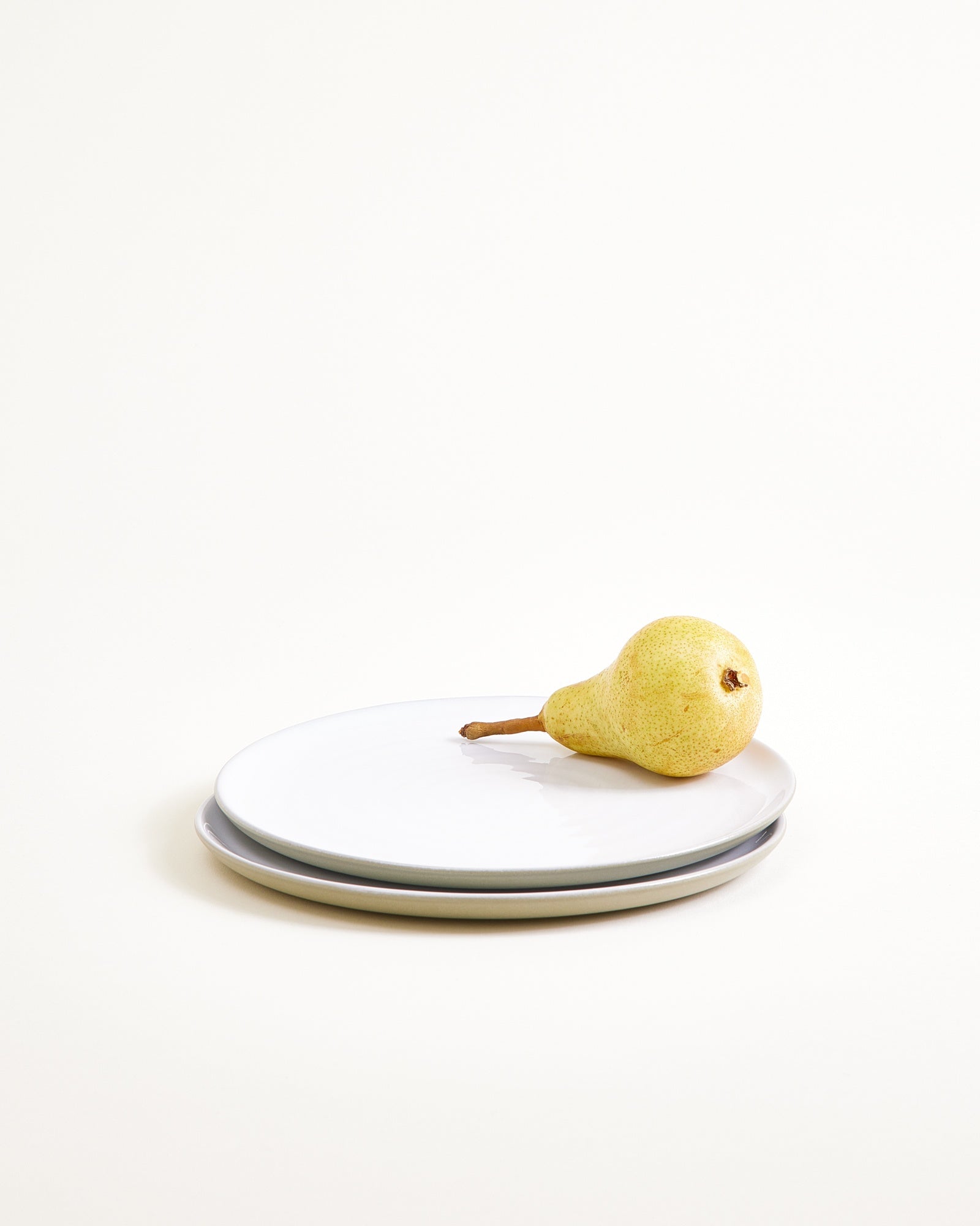 Seda Teller klein salbeigrün weiß