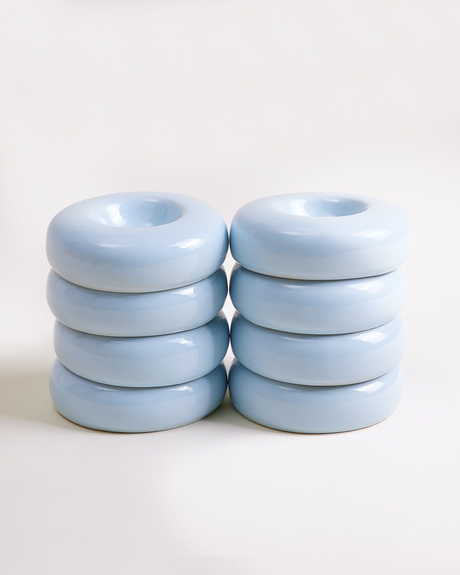 Seia - Set of 8 egg cups yellow