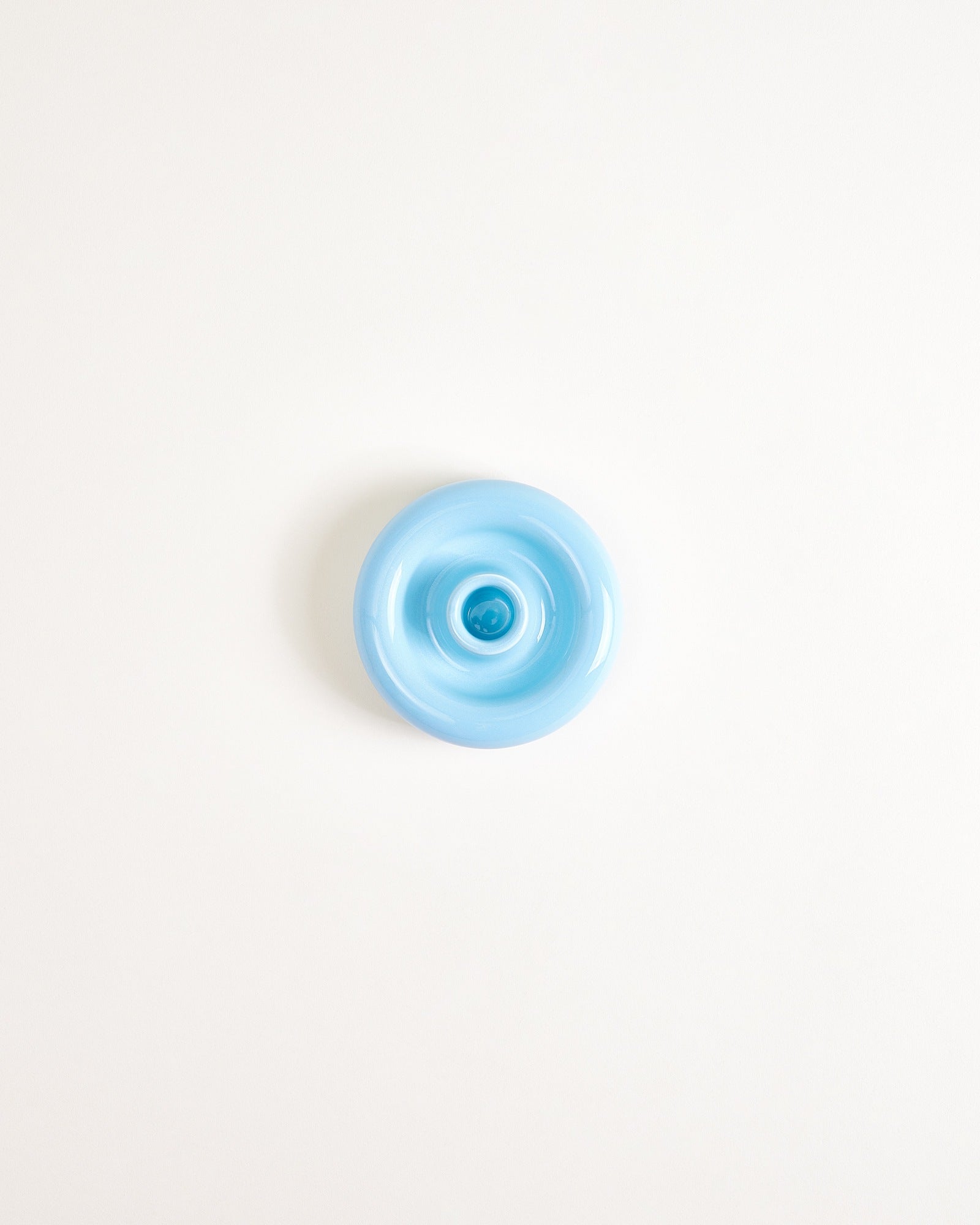 Seia kandelaar groot lichtblauw