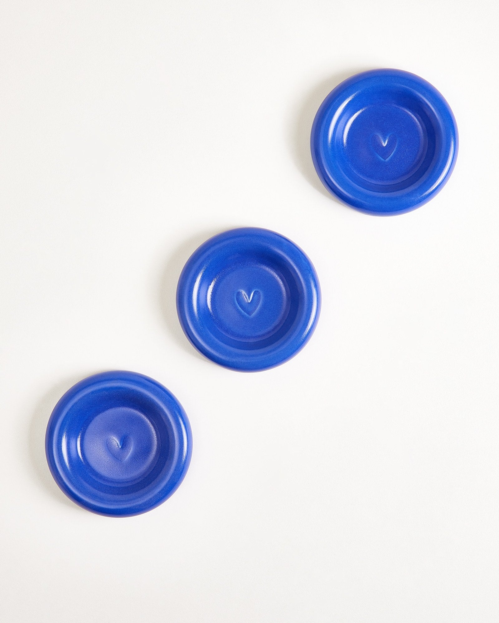 Seia espresso mug & espresso saucer heart blue