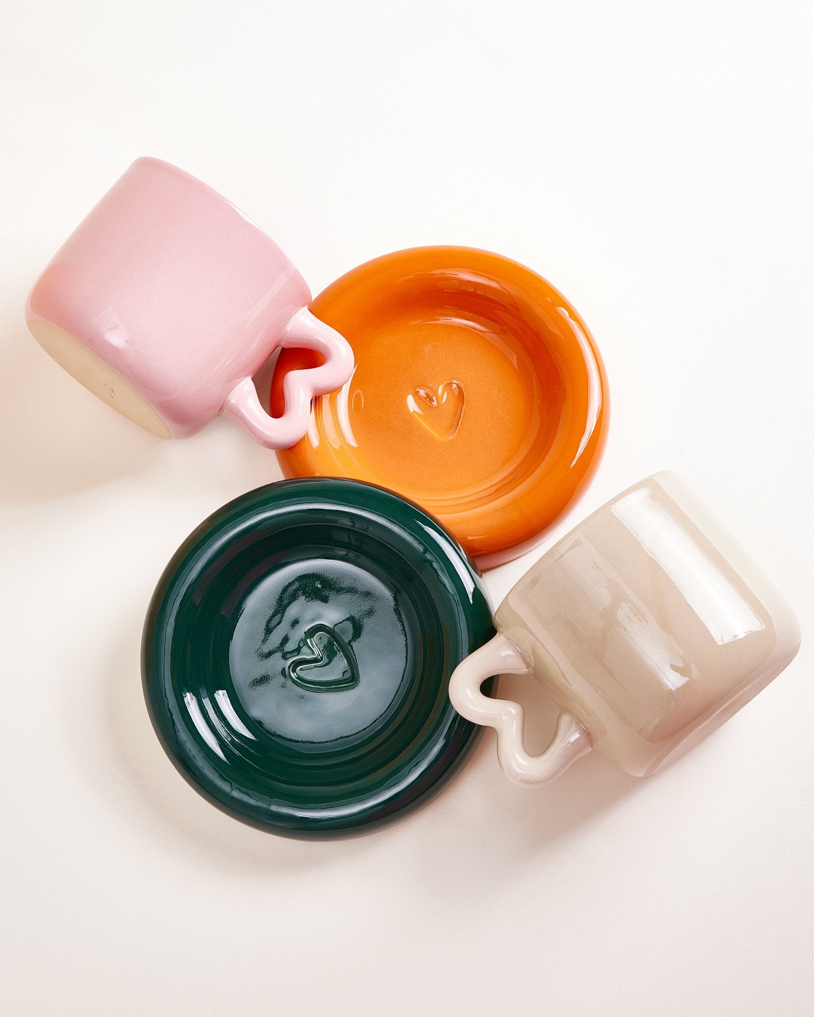 Gift set - Seia mugs with heart