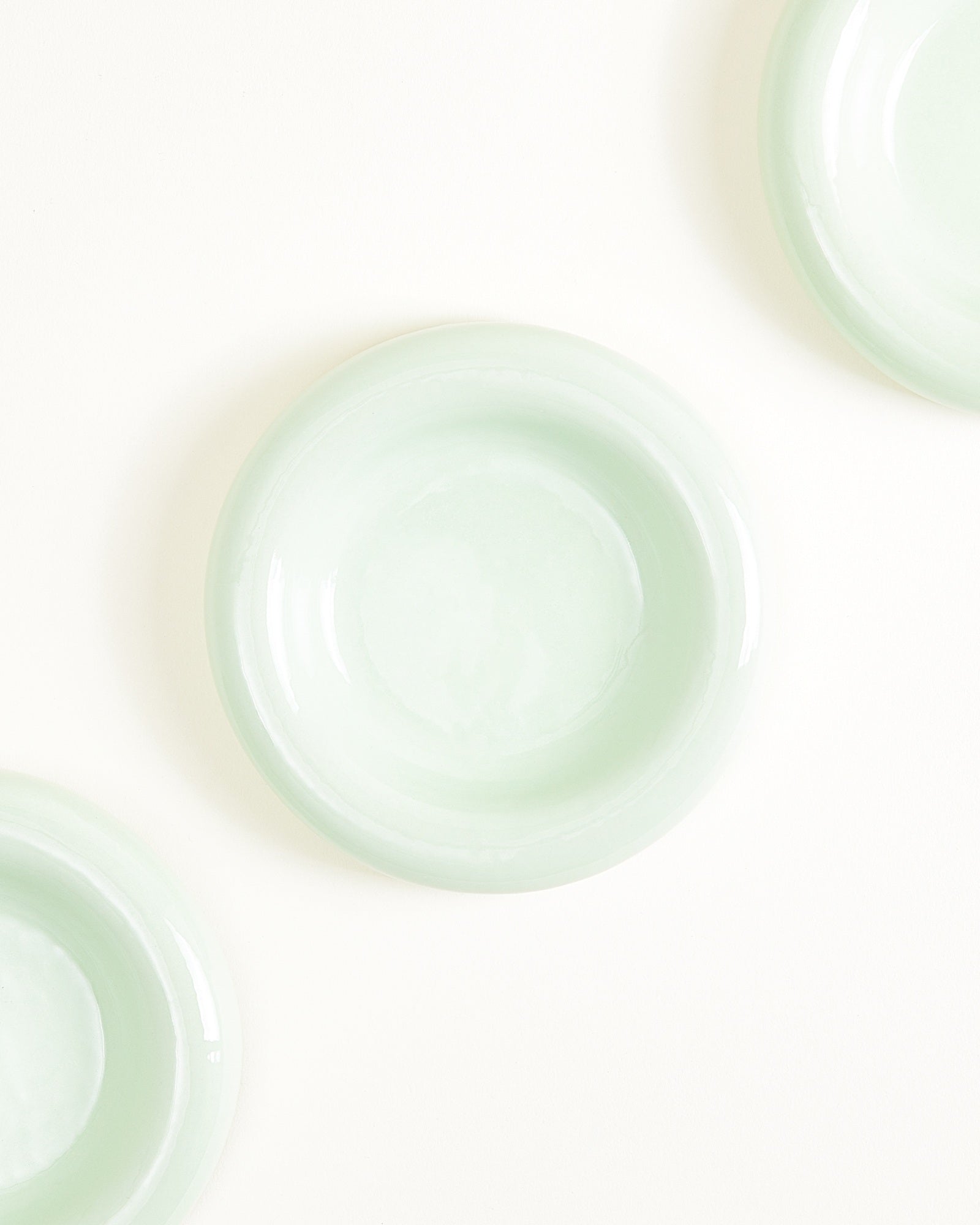 Seia - Tazza e piattino verde matcha