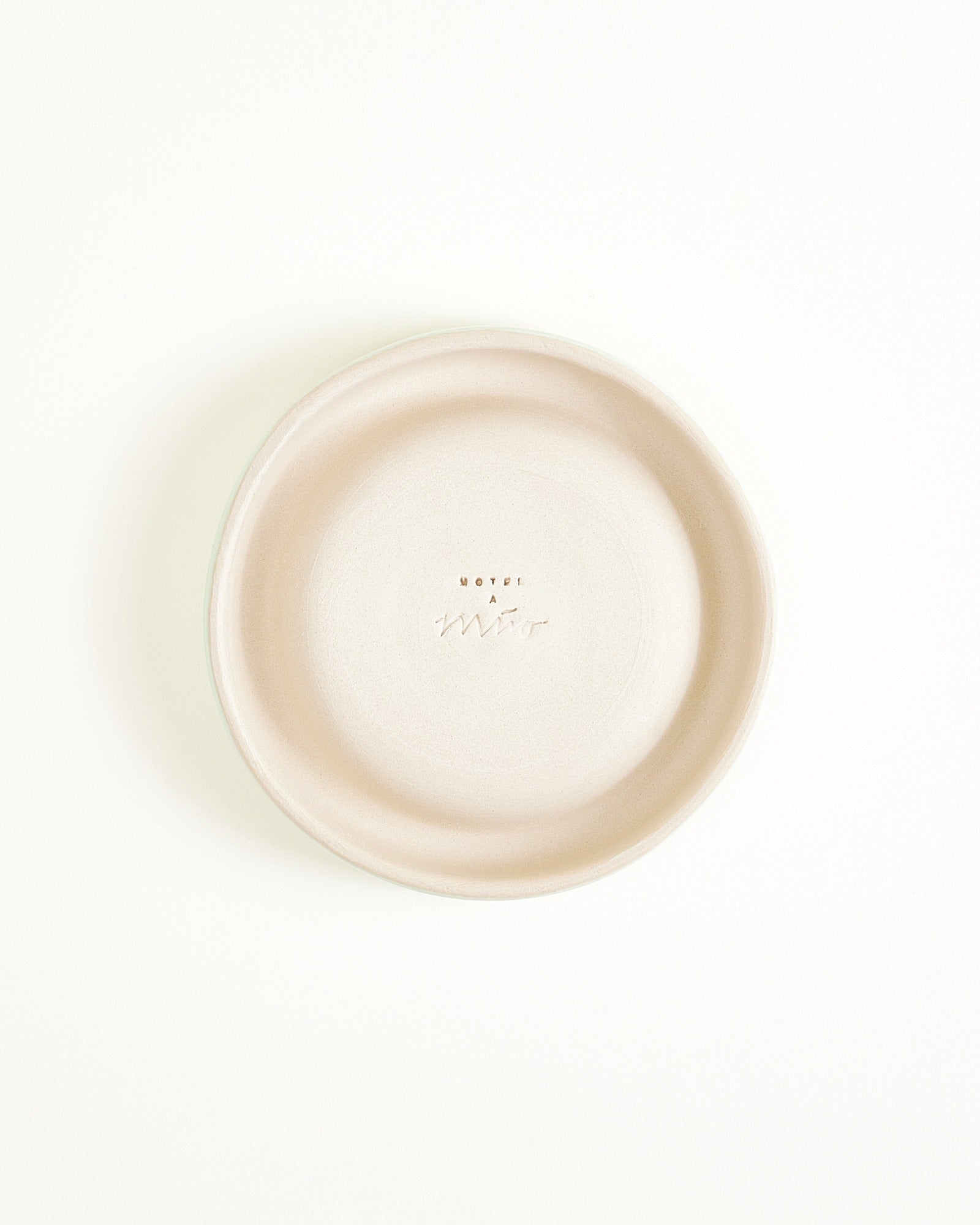 Seia - Tazza e piattino verde matcha