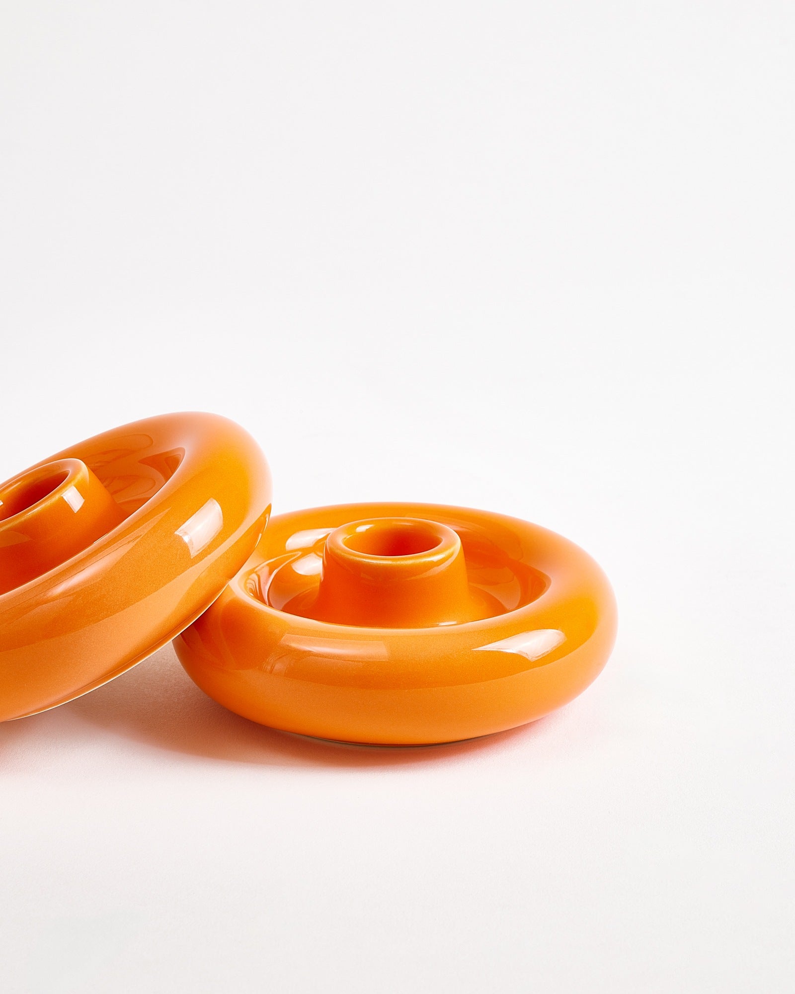 Seia - Portacandele grande arancione