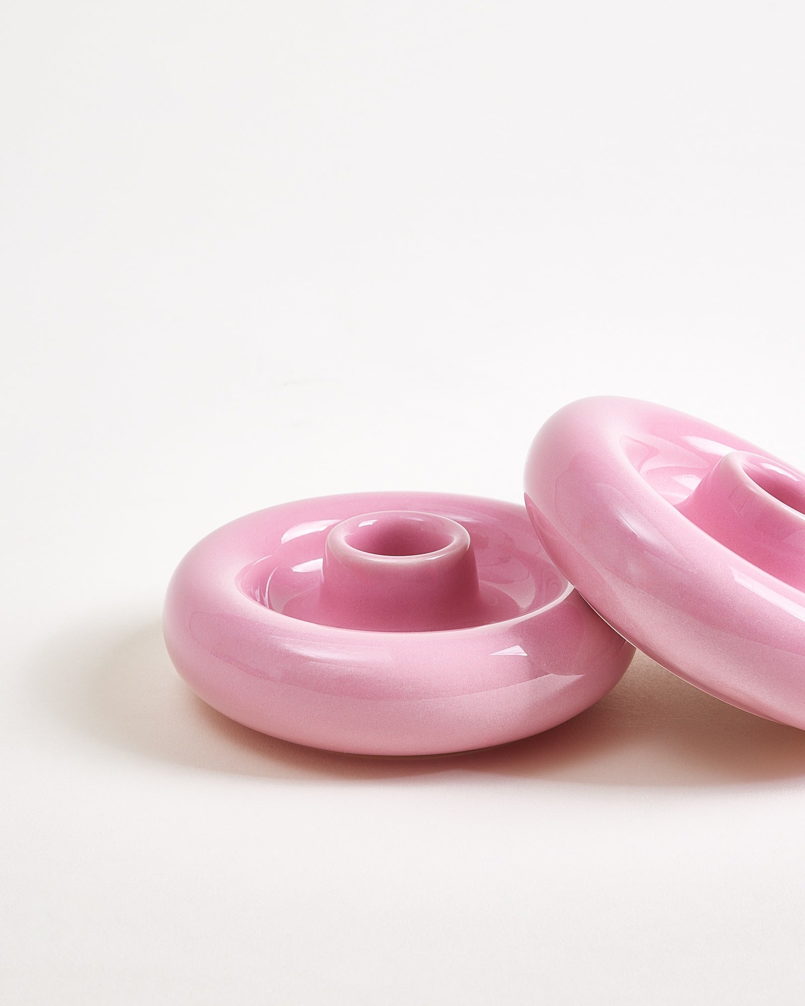 Seia - Portacandele grande rosa