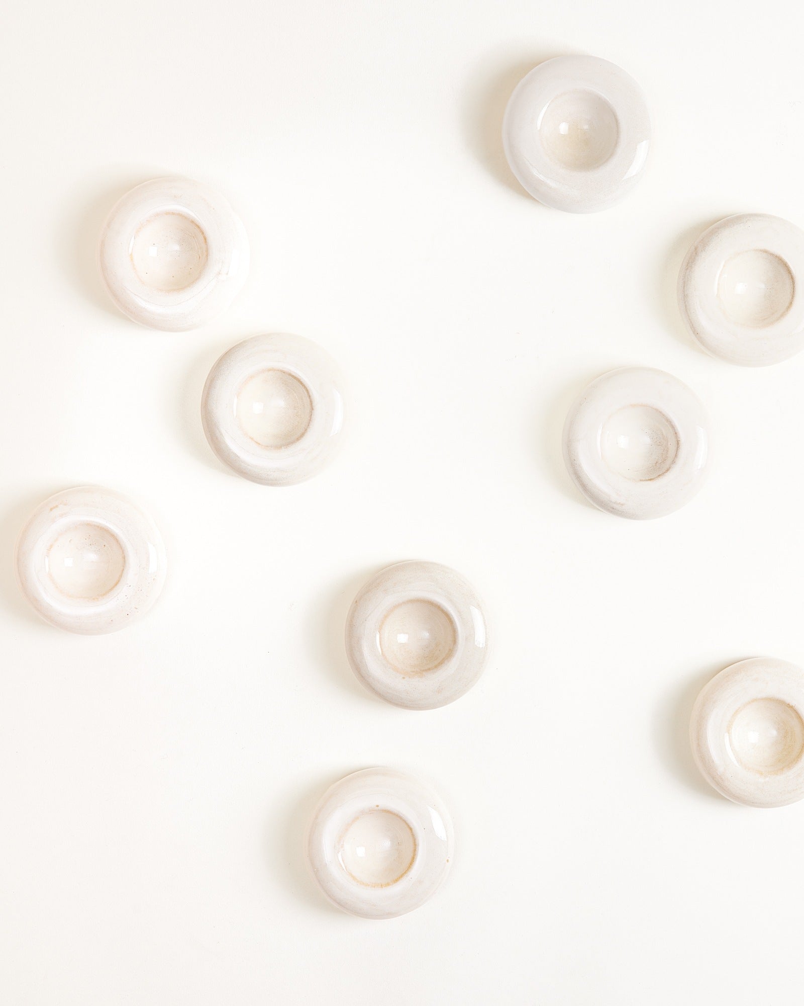 Seia - Set of 6 egg cups sand