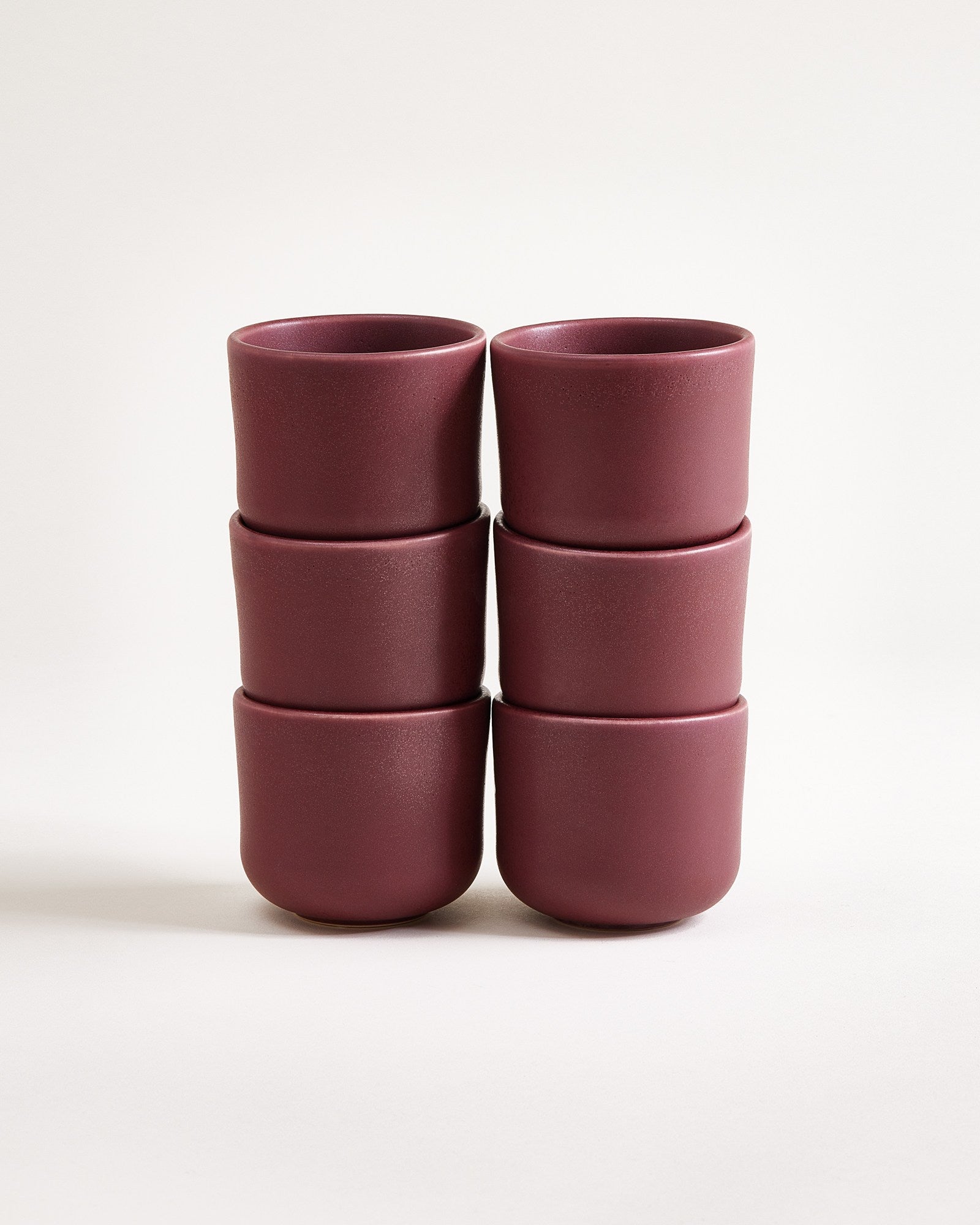 Sereno Becher klein bordeaux 6er-Set