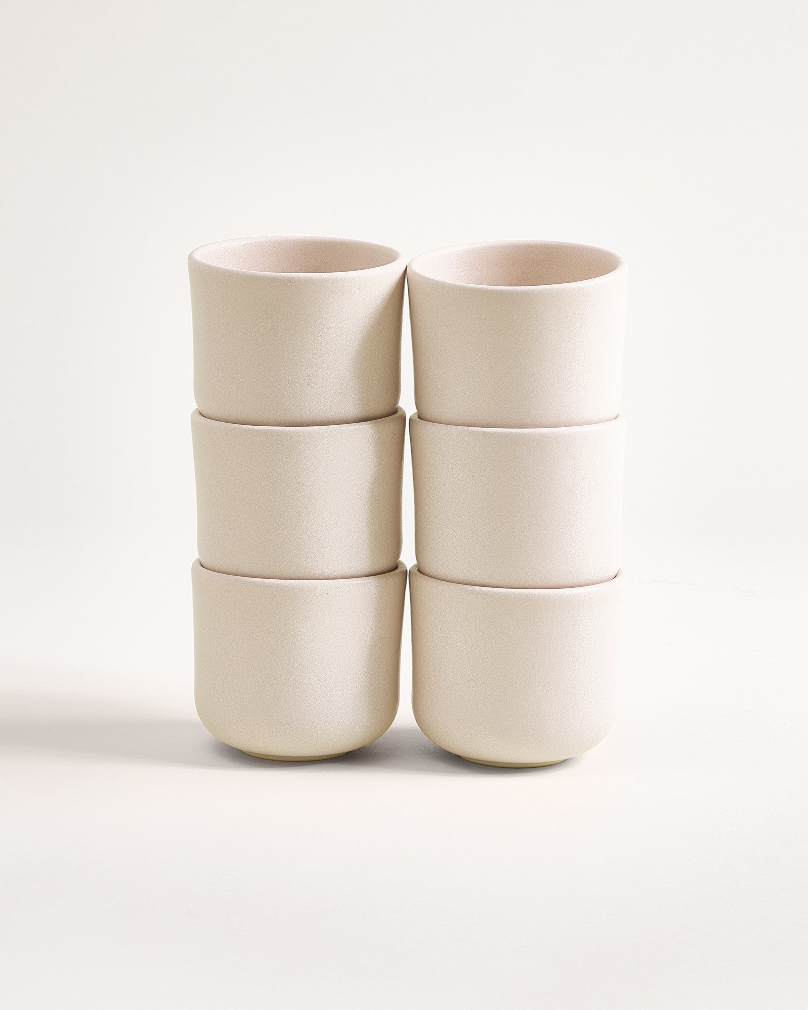 Sereno Becher klein sand 6er-Set