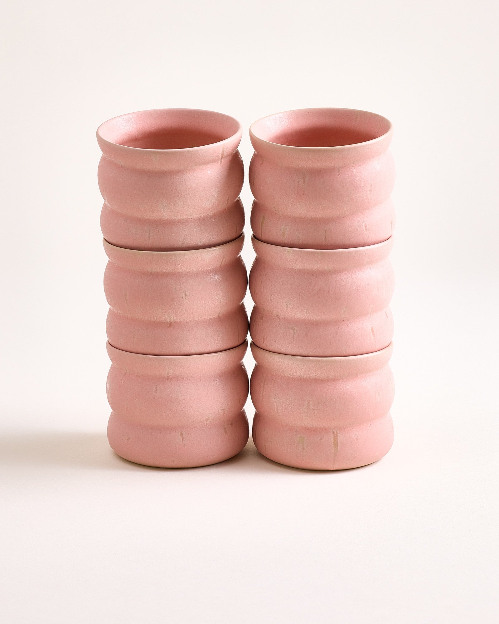 Sintra Becher klein bubble rosé 6er-Set