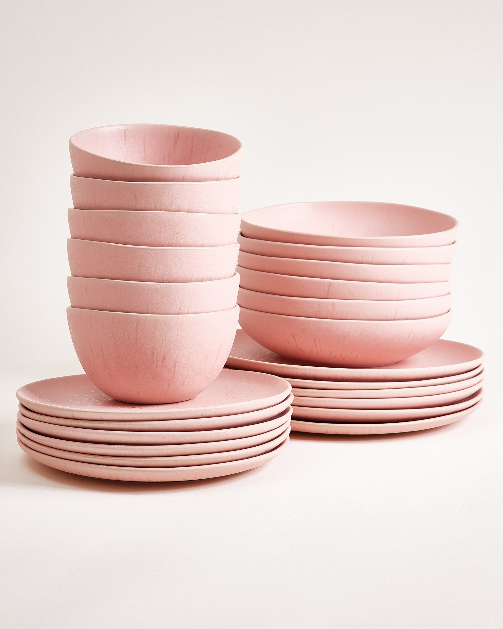 Sintra Geschirr-Set rosé 24-teilig