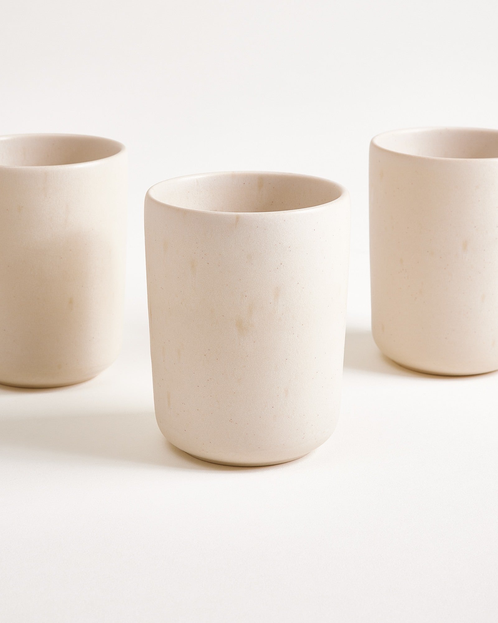 Sintra - Tazza senza manico sabbia Set da 4