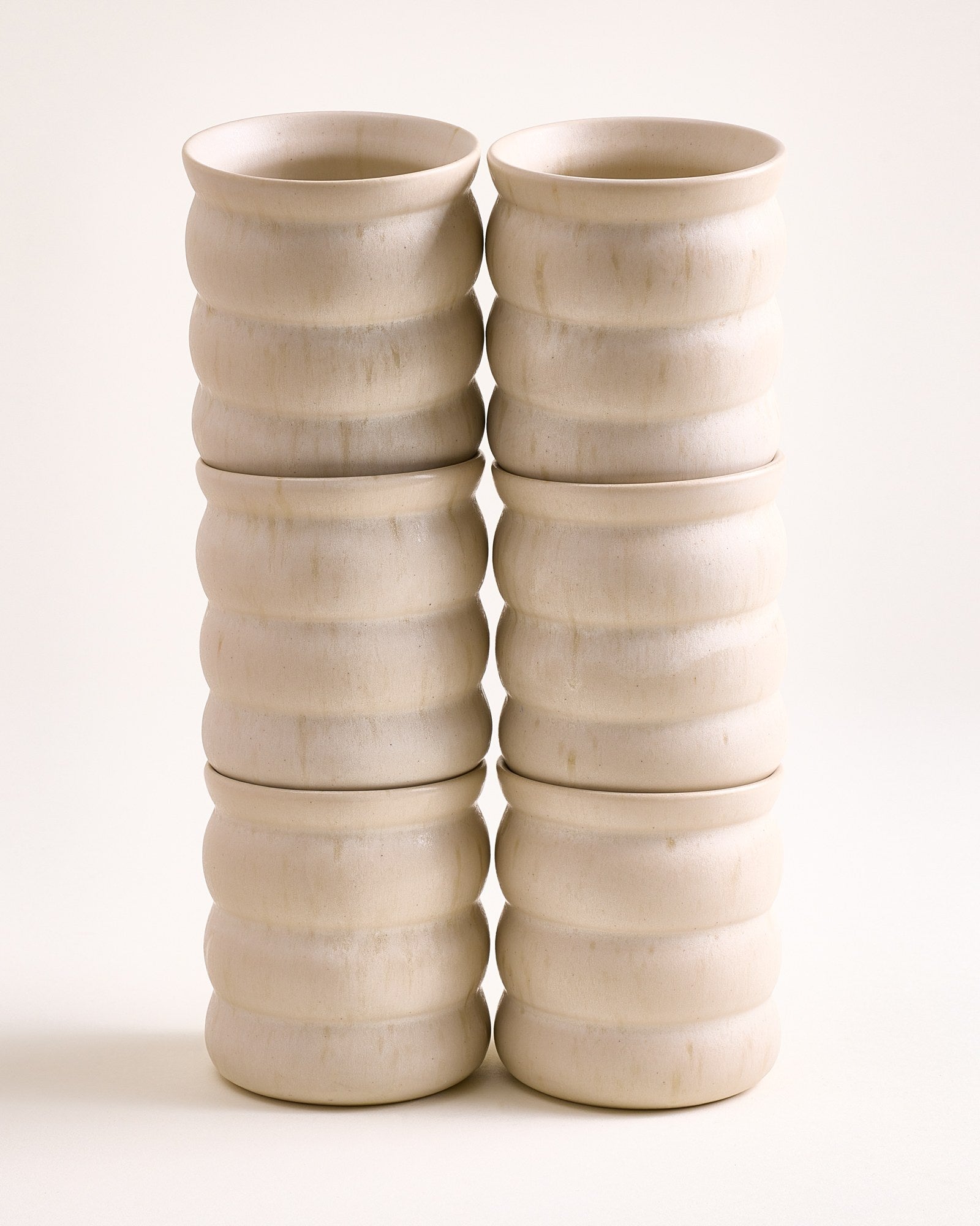 Sintra - Set of 6 cups large bubble sand