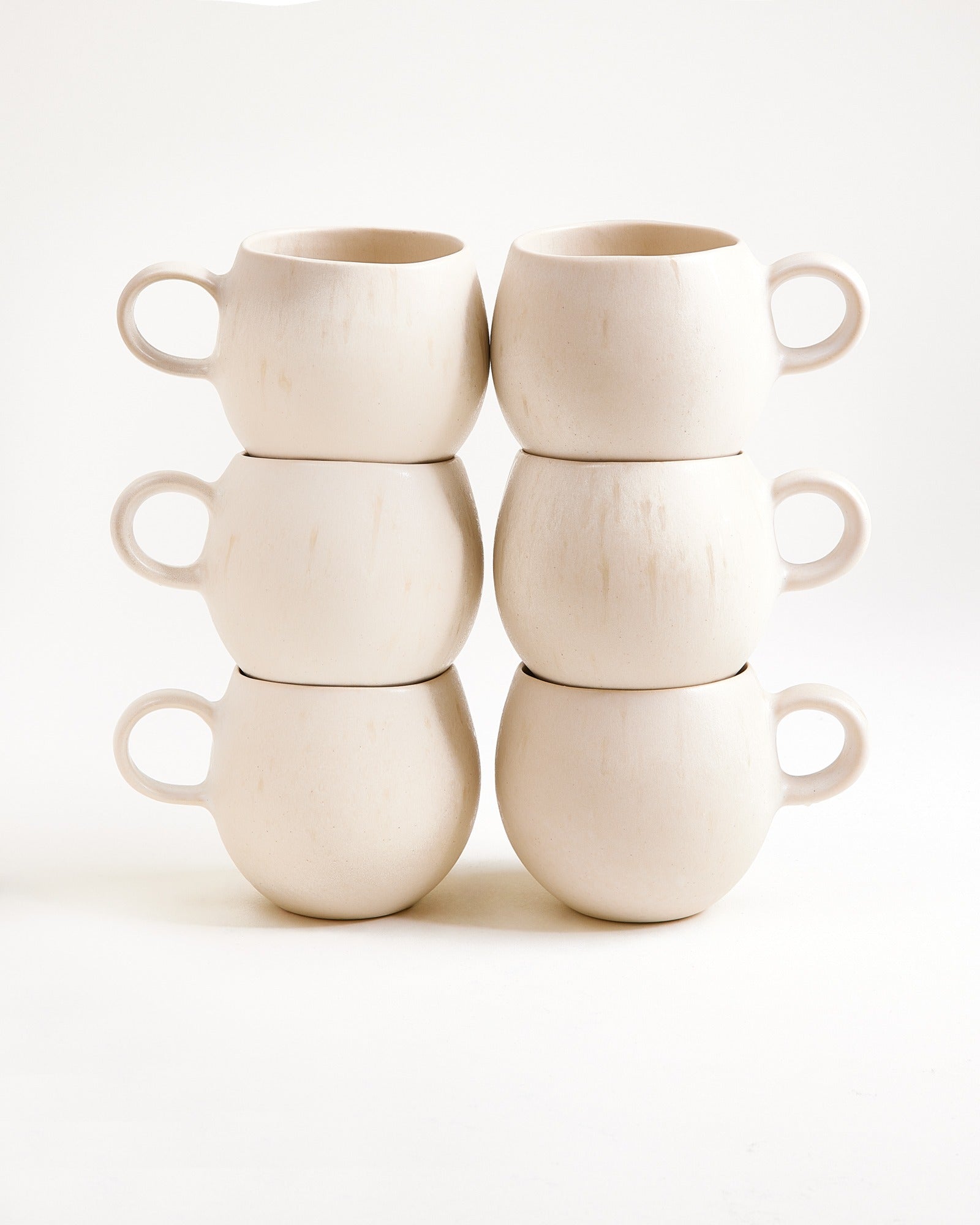 Sintra - Set of 6 mugs small sand