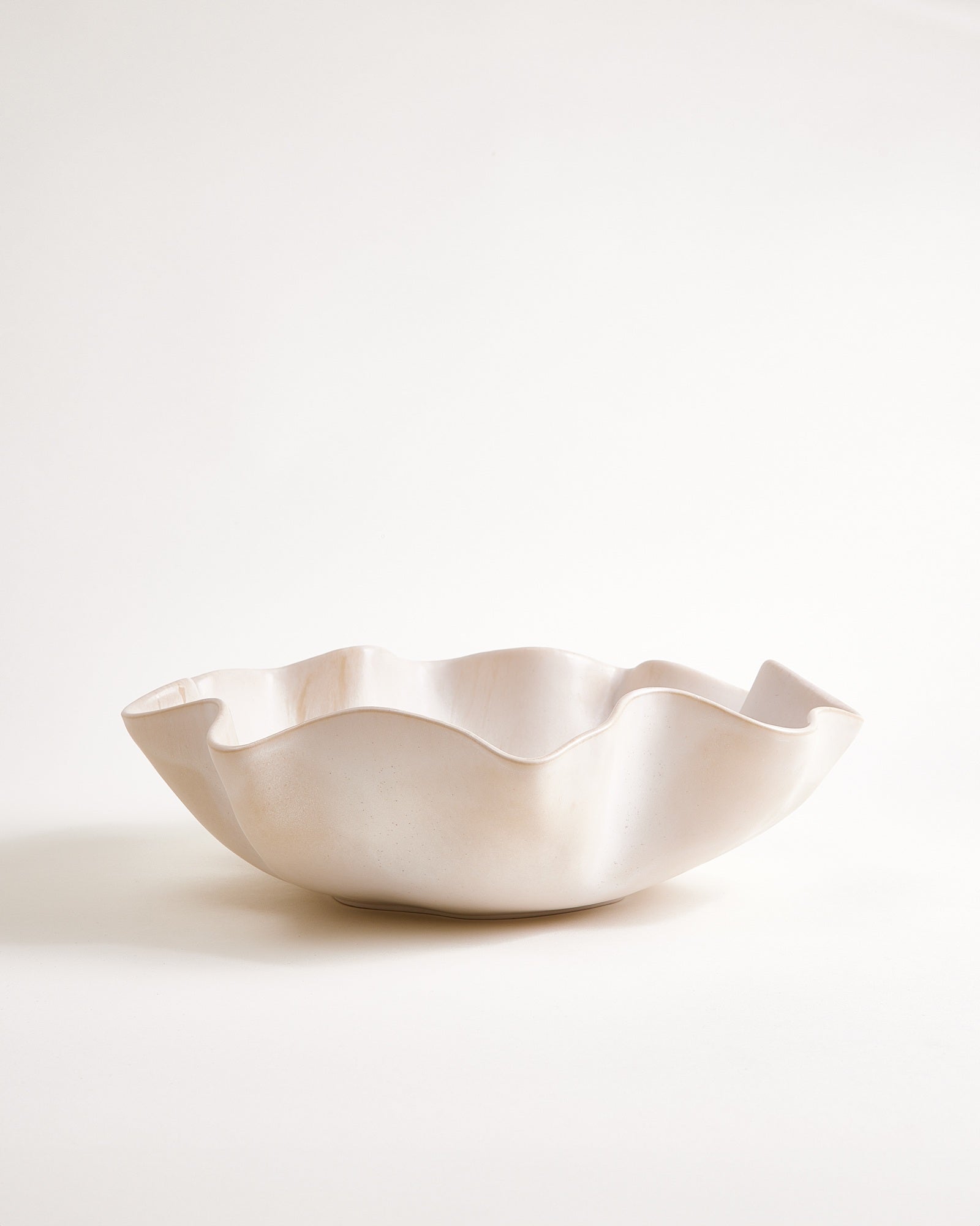 Sintra Shell - Servingbowl large sand