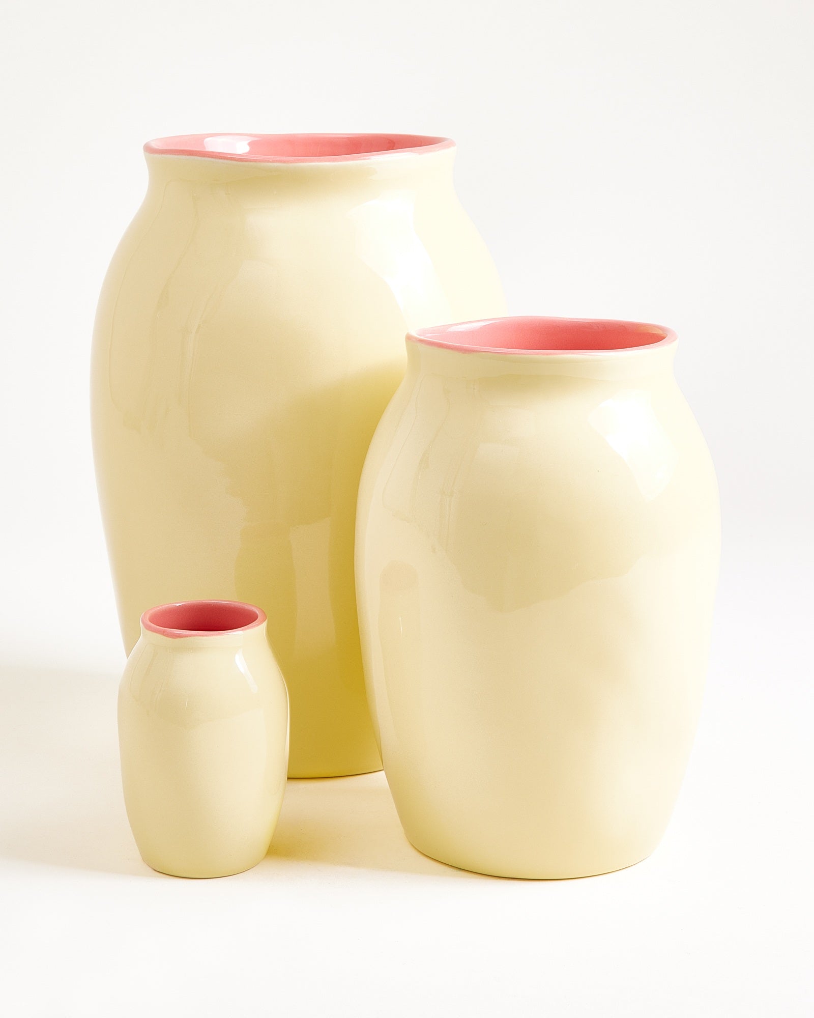 Sombra - Vase L jaune rose