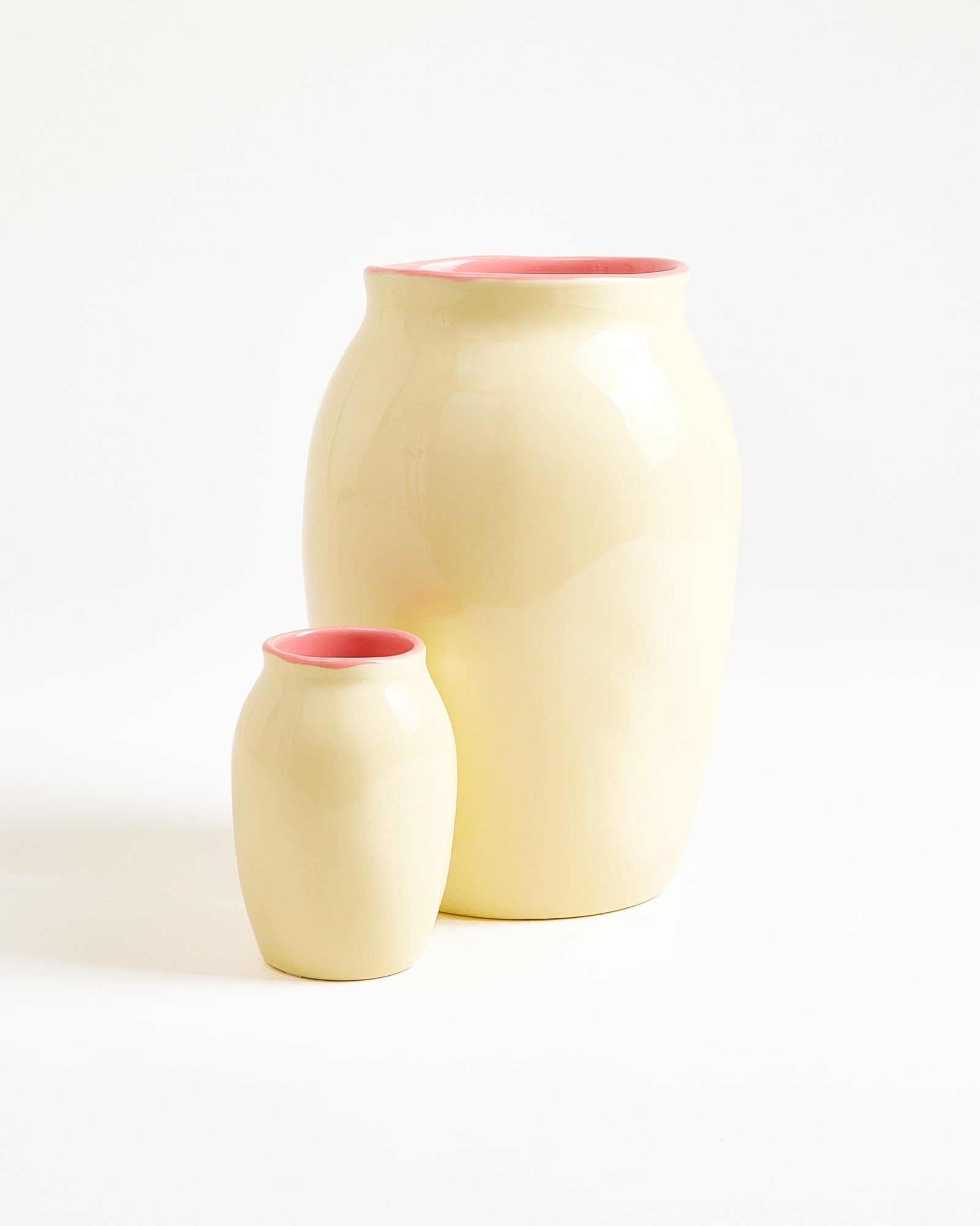 Sombra - Vase S jaune rose