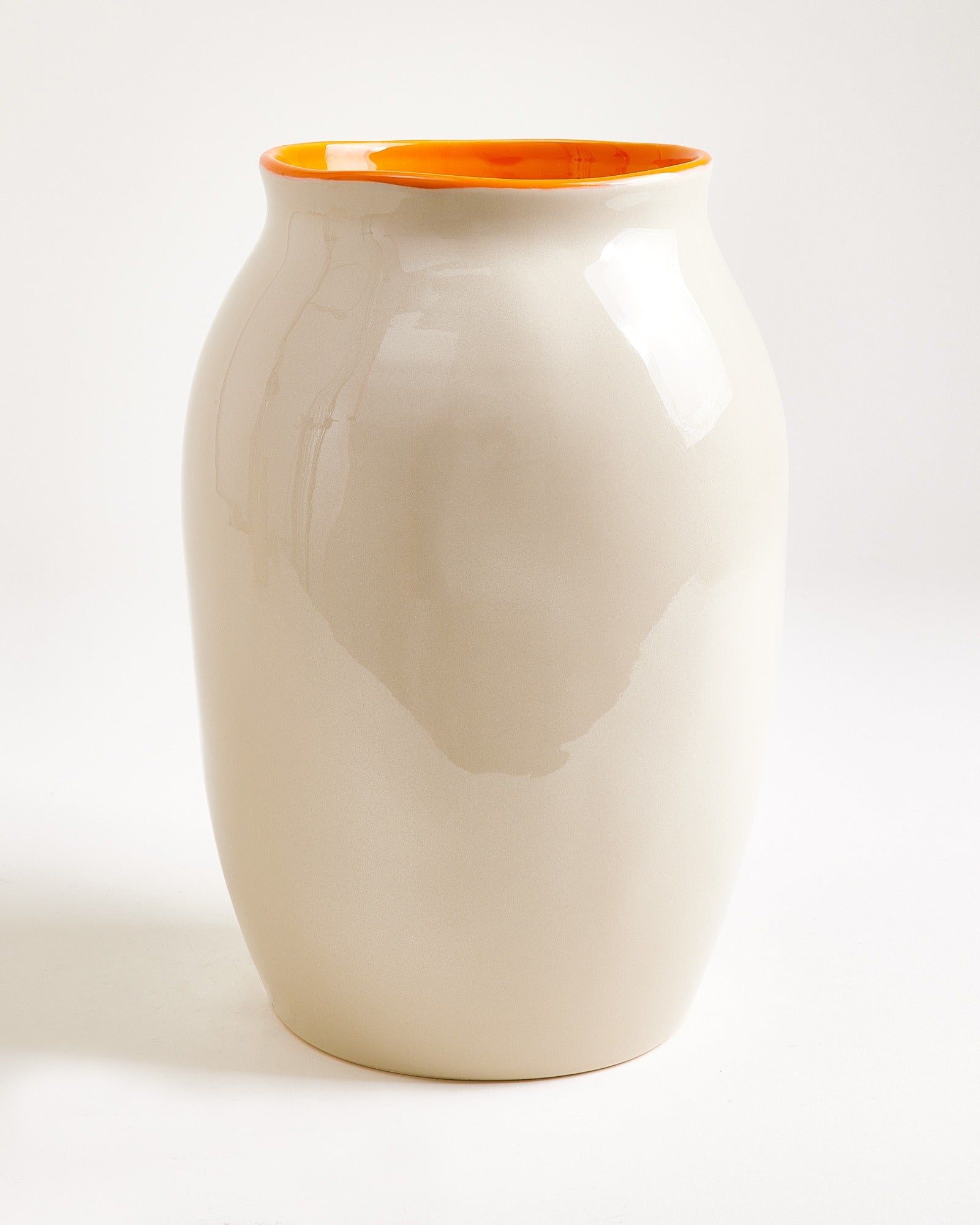 Sombra Vase L sand orange