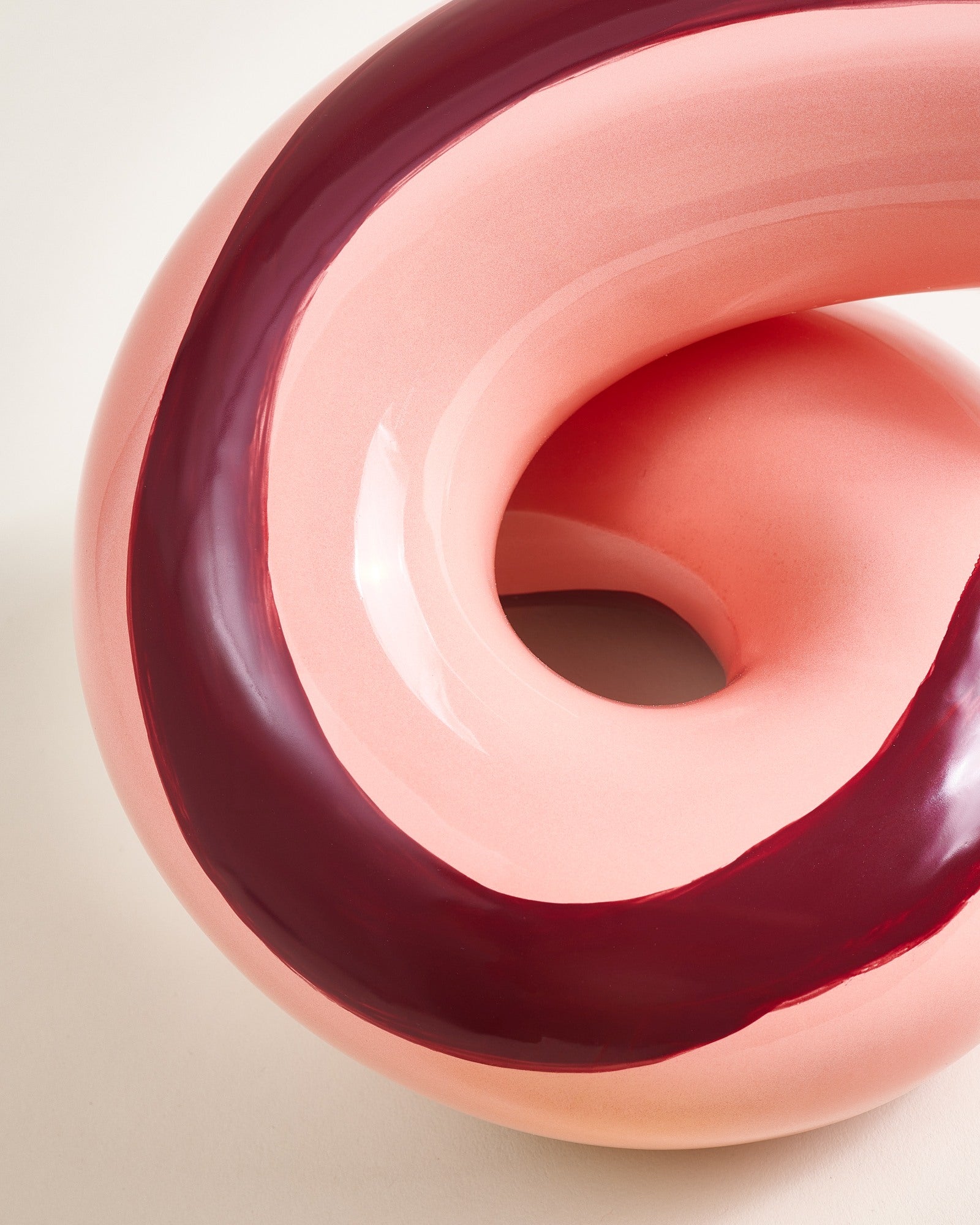 MaM x Ju Schnee - Vase L pink burgundy