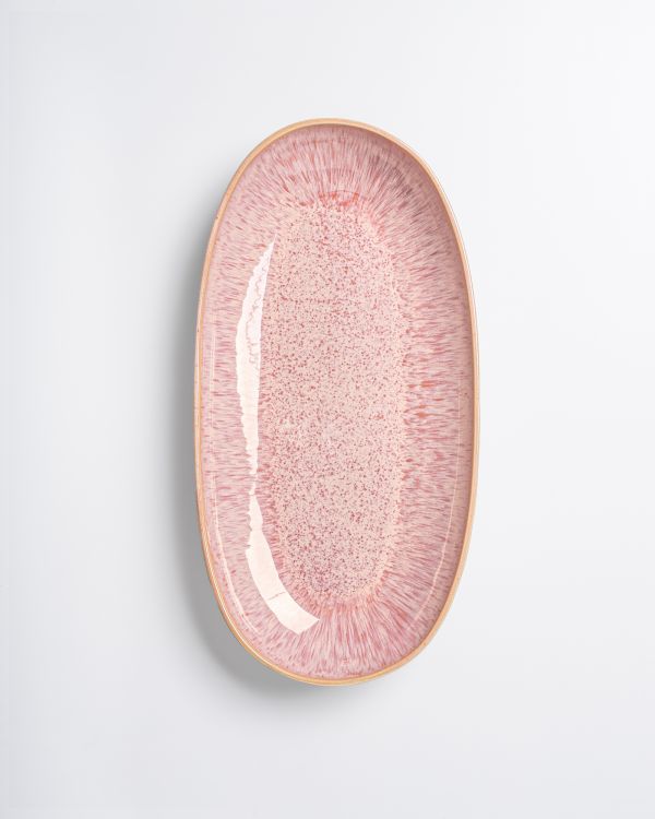 Areia - Serving platter XL pink