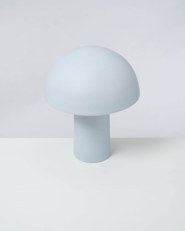 Cogumelo - Ceramic lamp lightblue