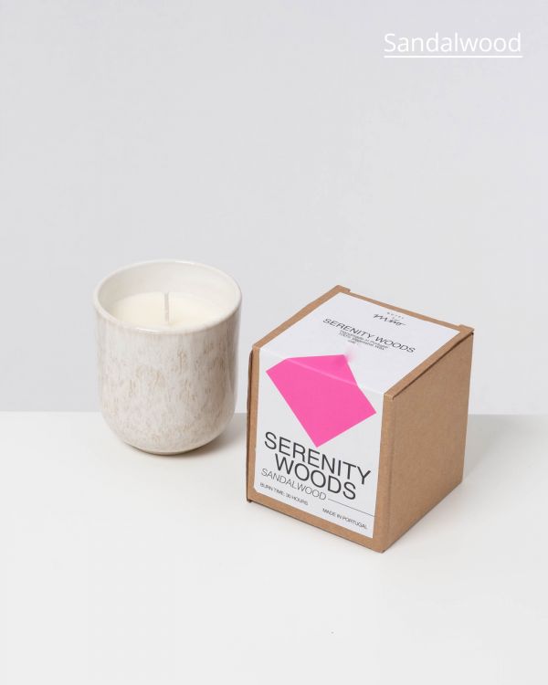 Copa Alto - scented candle "Sandalwood" sand