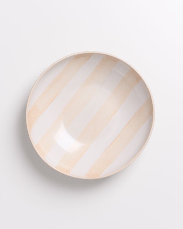 Costeira - Pastabowl sand white striped