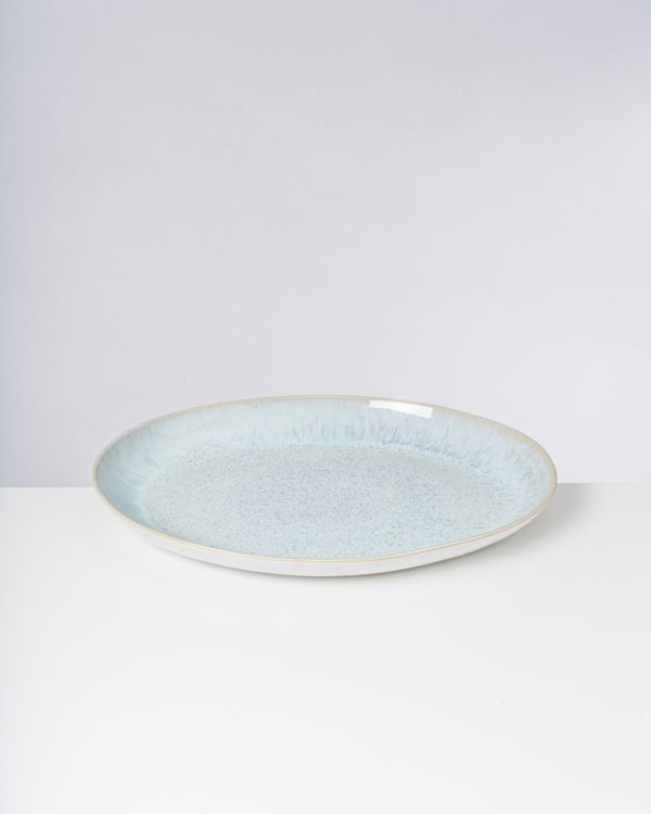 Areia - Serving platter oval XL azure 2
