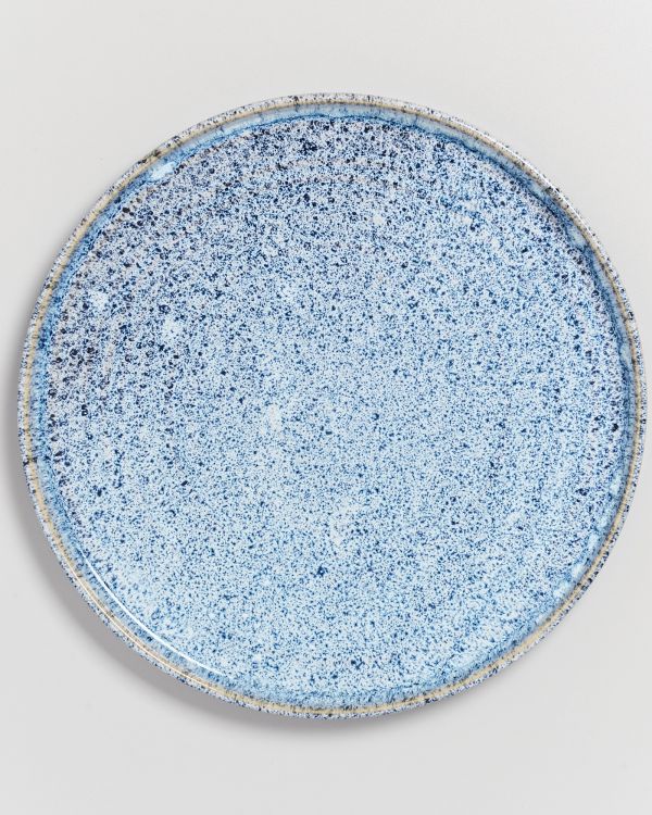 Cordoama - Set of 16 pieces blue speckled 2