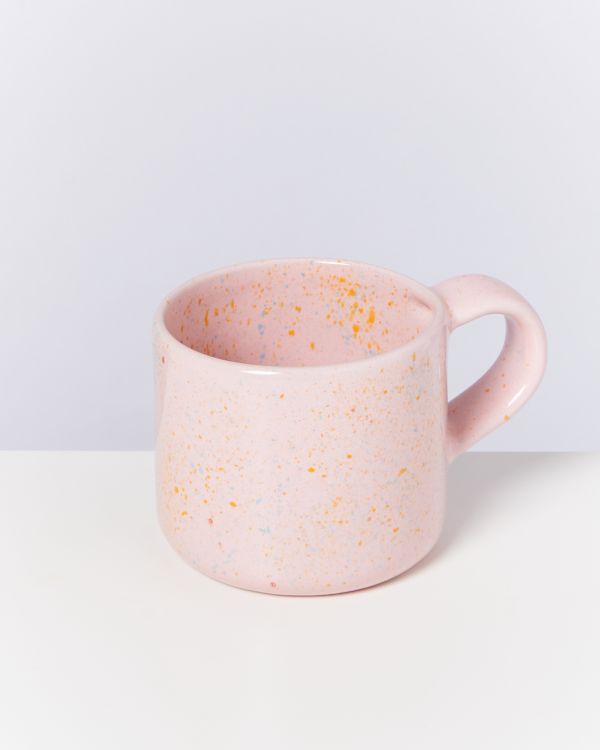 Nódoa - Set of 6 Mugs pink speckles 2